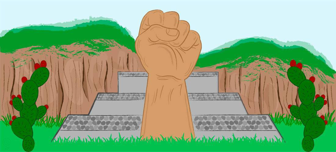 La casa de madera resiste